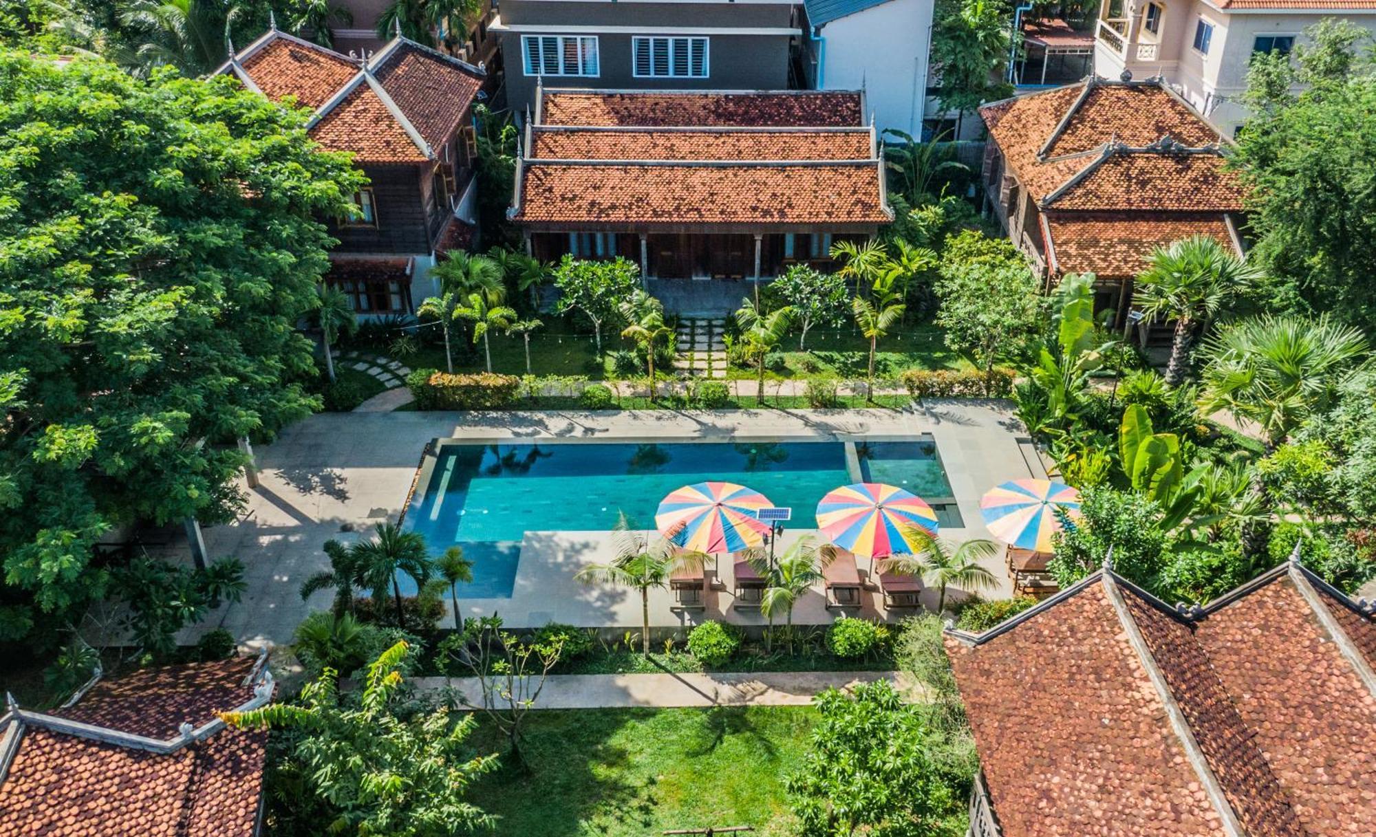 Phum Khmer Lodge - Village Cambodian Eco-Lodge Siem Reap Exterior foto